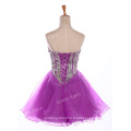 Grace Karin Pretty Princess Strapless Sequins Robes de cocktail courtes nuées CL4105-3